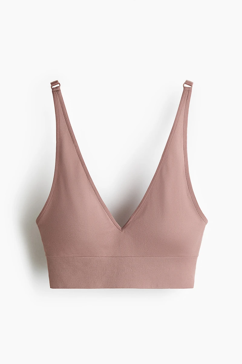 Seamless Padded Soft-Cup Bra