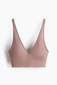Seamless Padded Soft-Cup Bra