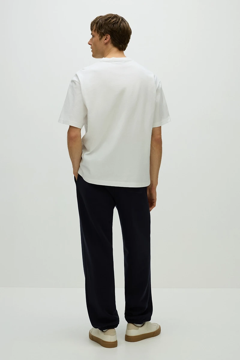 Pantalon en molleton Coupe décontractée