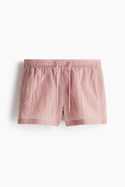 Crinkled Nylon Swim Shorts