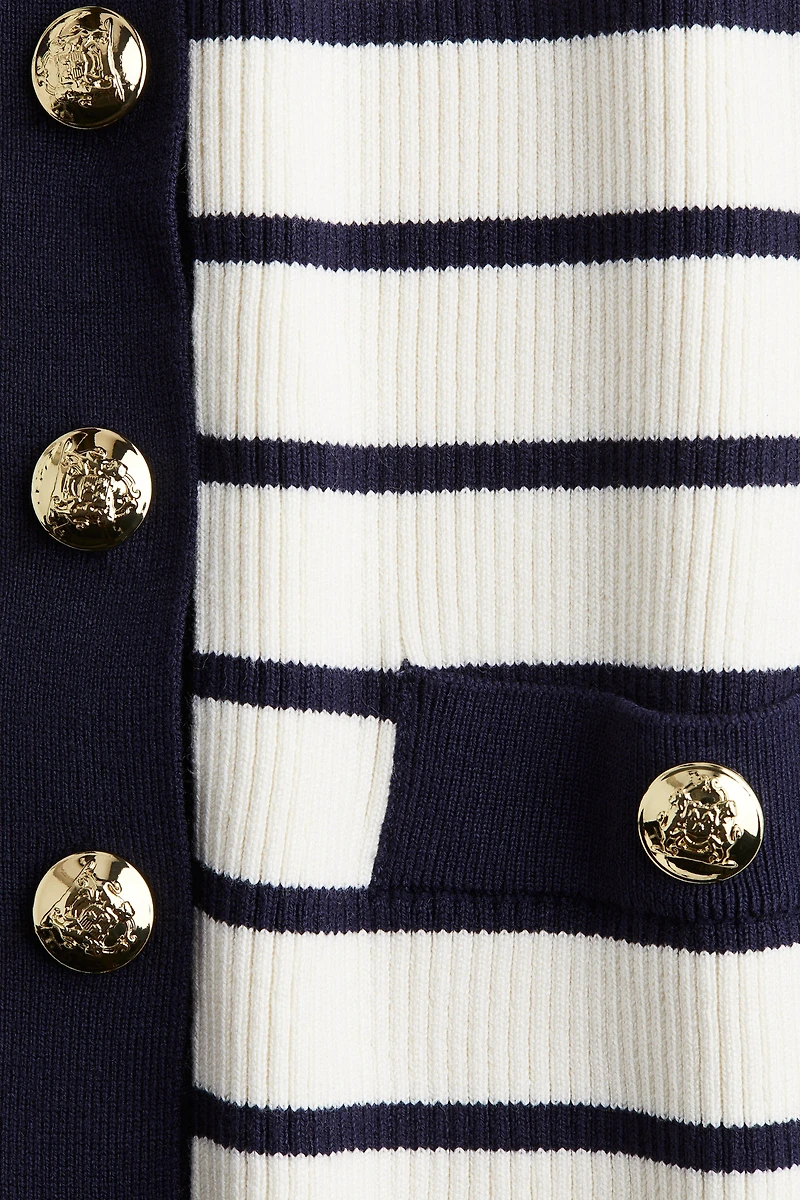 Short-Sleeved Cardigan