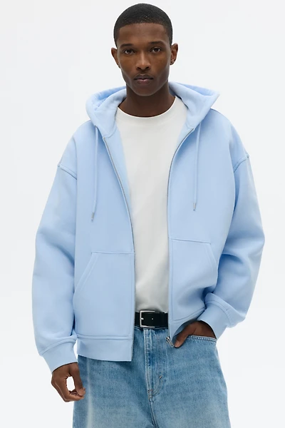 Loose-Fit Hooded Jacket