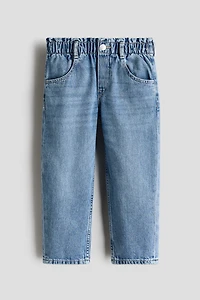 Relaxed Paper Bag Jeans