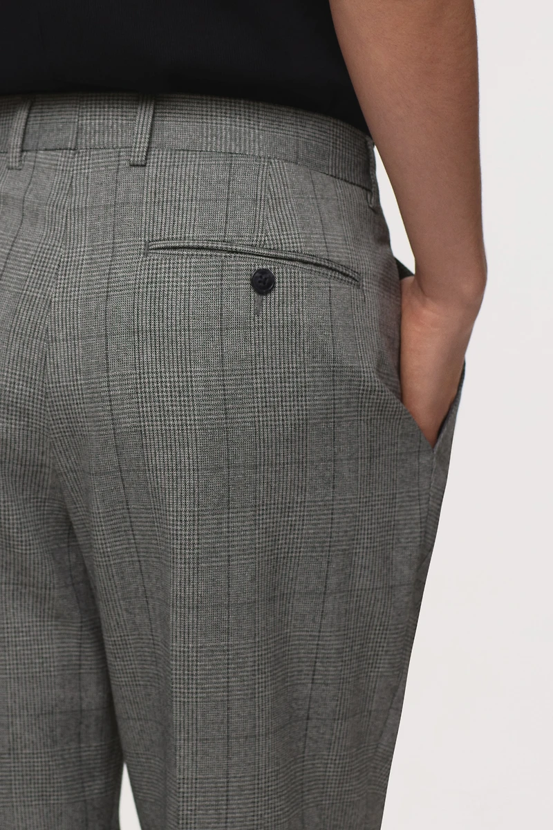 Regular-Fit Suit Pants