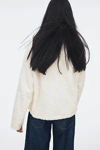 Oversized Teddy Fleece Jacket