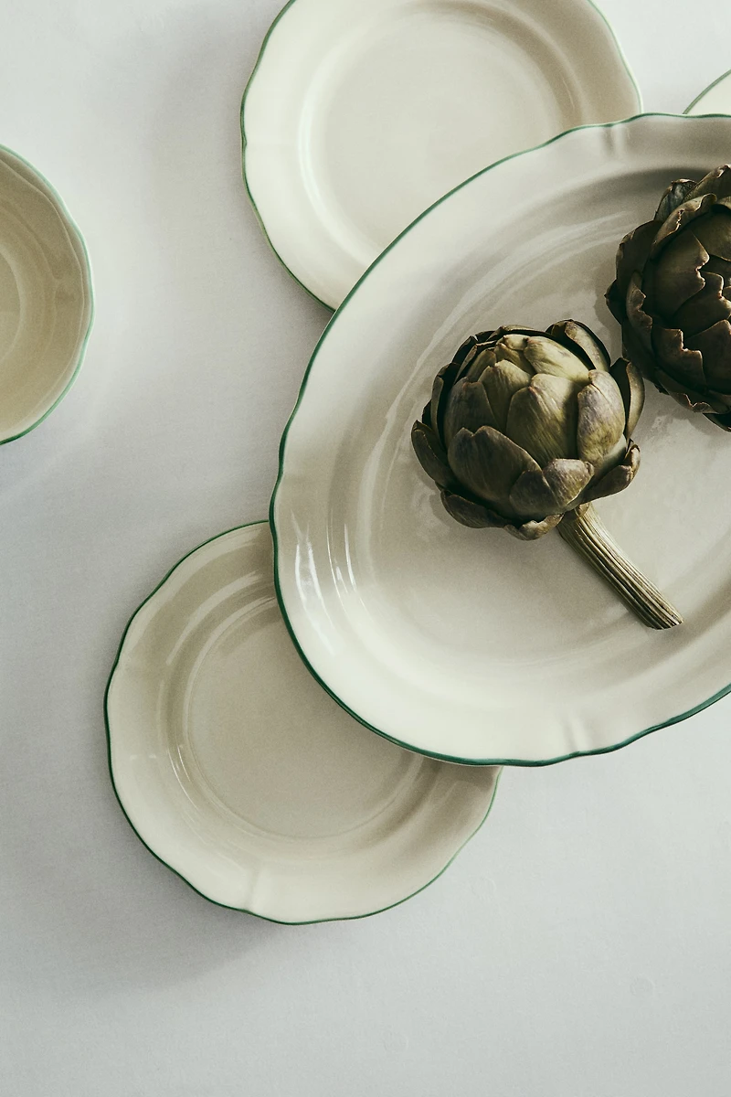 Stoneware Serving Plate