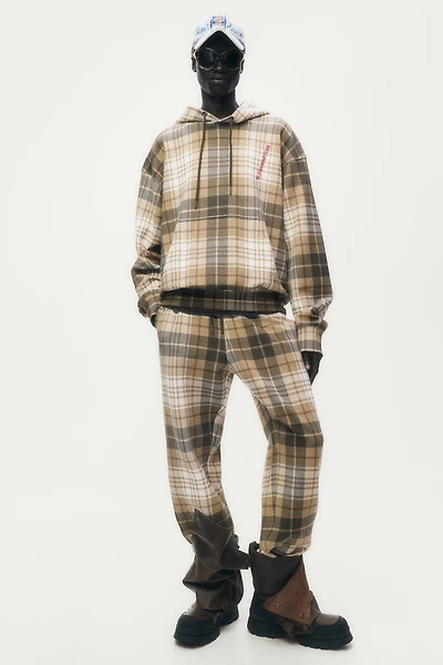 Kangourou à carreaux