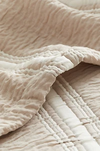 Jacquard-Weave Bedspread