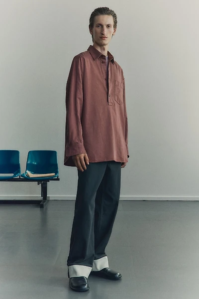 Chemise ample à enfiler