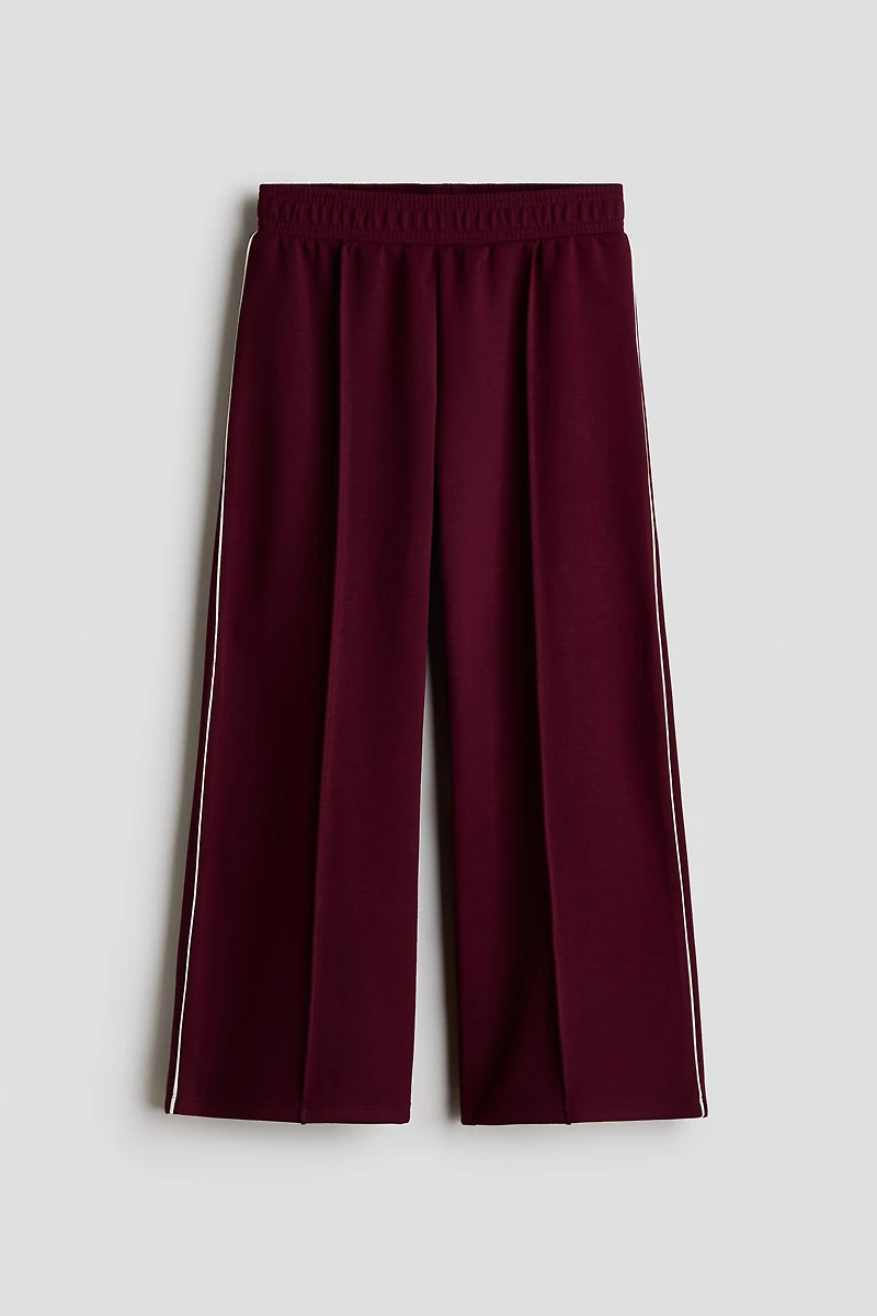 Wide-Leg Scuba Joggers