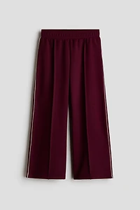 Wide-Leg Scuba Joggers