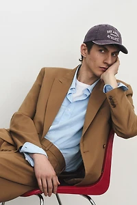 Veste décontractée à fermeture croisée