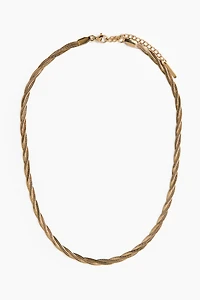 Waterproof Twisted Chain Necklace