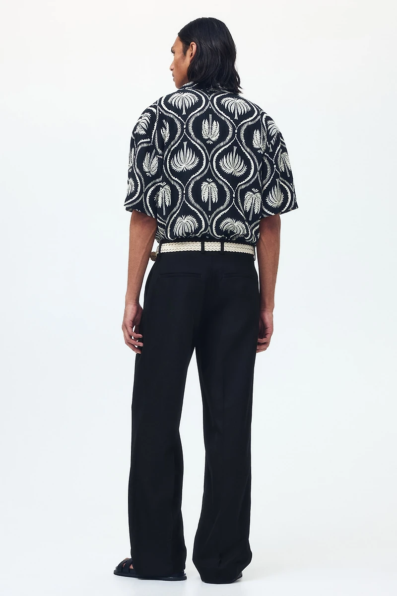 Loose-Fit Tailored Pants