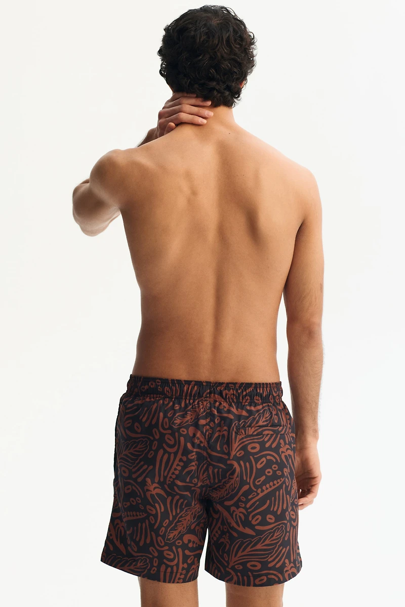 Short de bain à motif