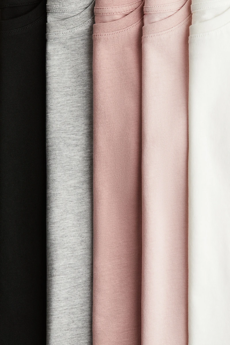 5-pack Cotton T-shirts