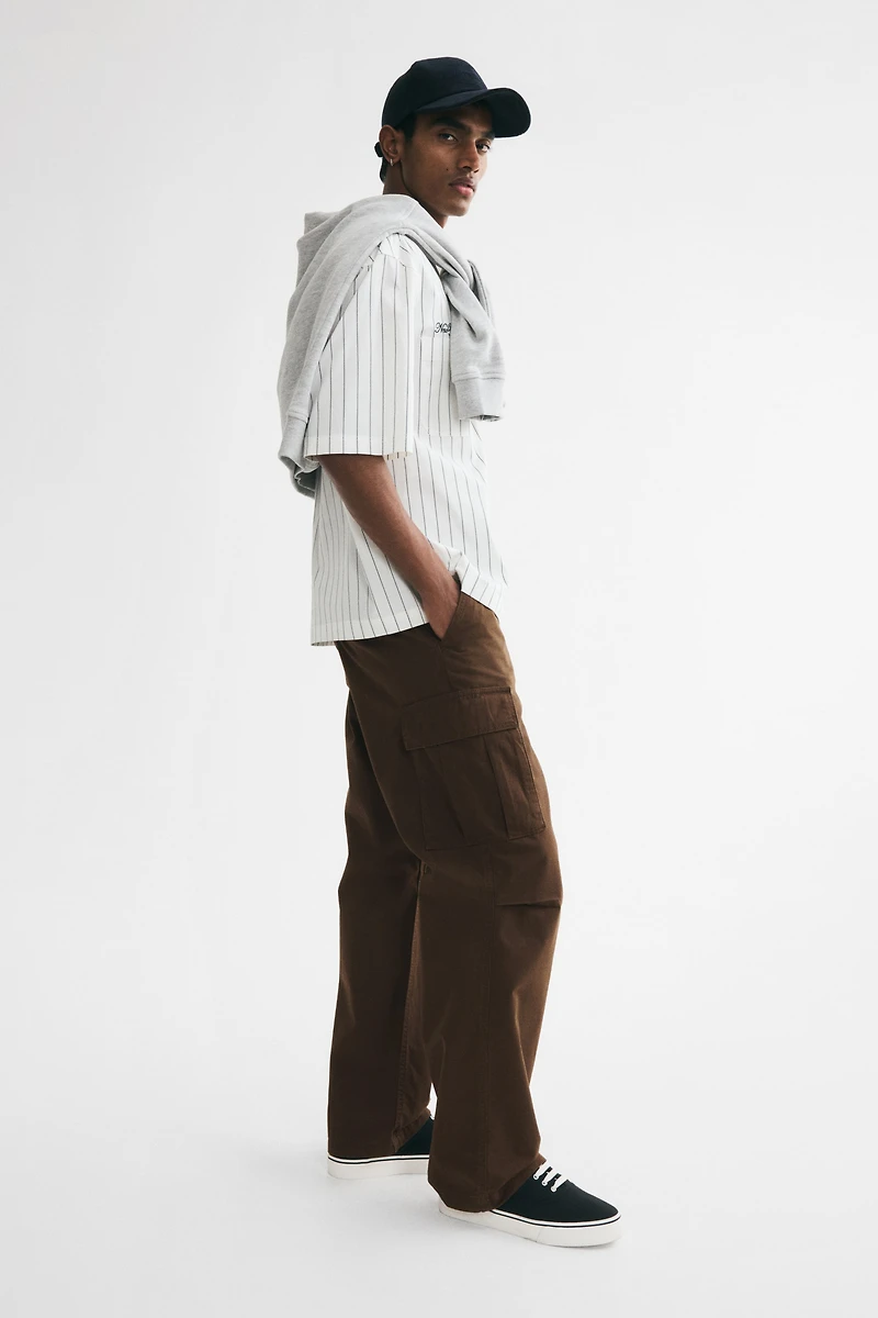Pantalon cargo décontracté
