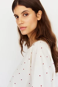 Pyjama en coton MAMA Avant et Après