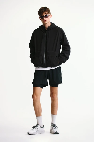 Veste souple imperméable coupe classique