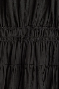 Smocked-detail Dress