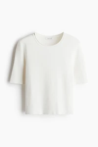 T-shirt en tricot fin
