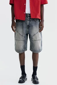 Short Super ample en denim