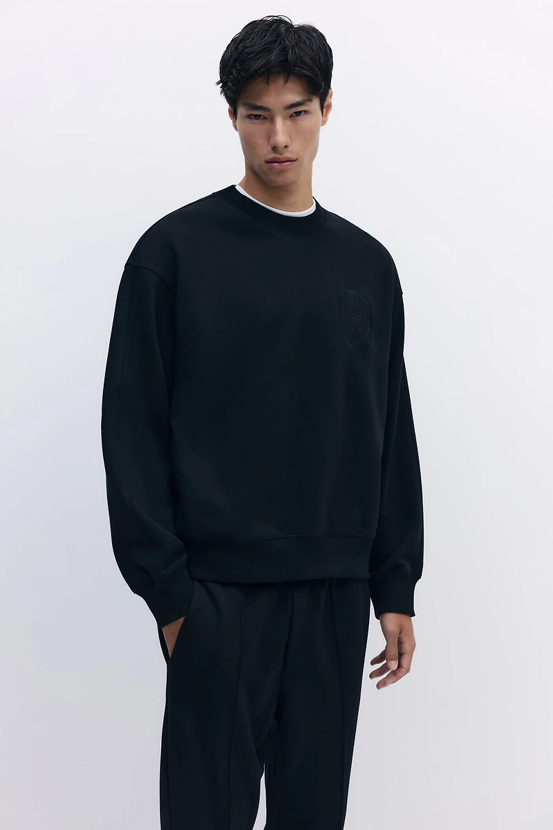 Chandail imprimé coupe classique