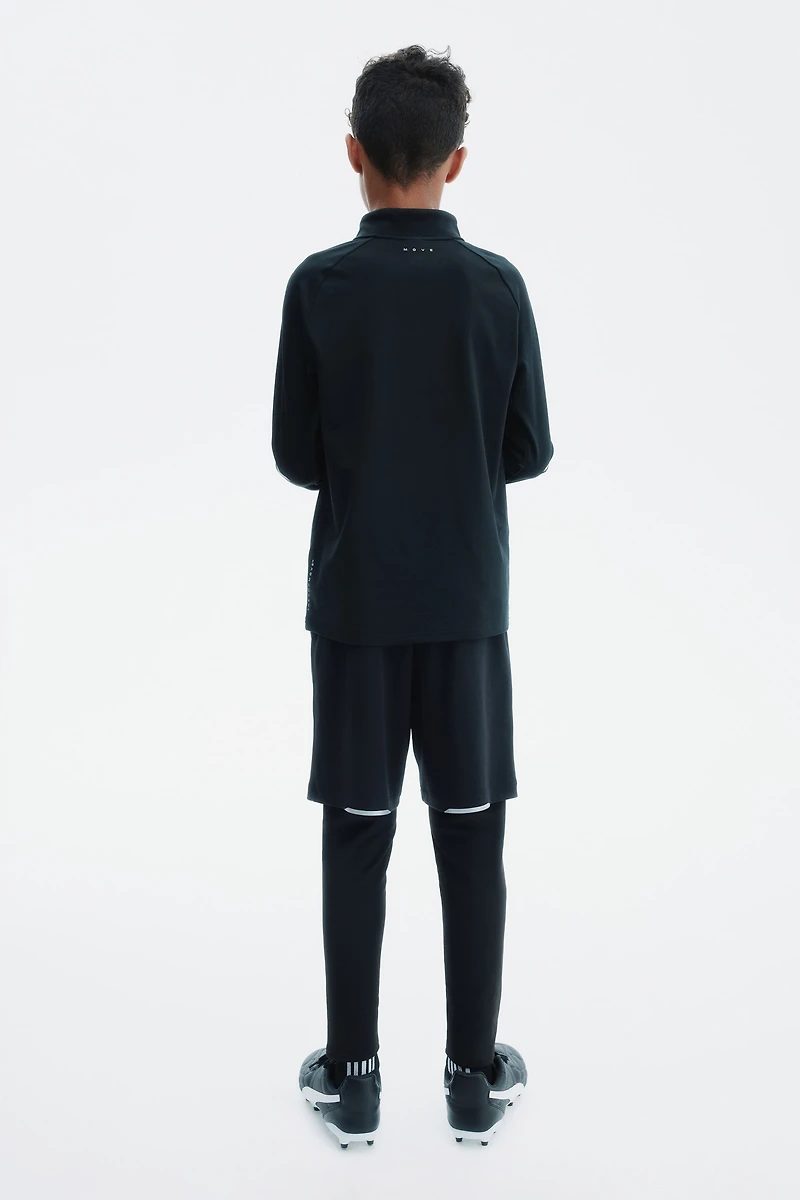 Warm Double-Layered Sports Shorts