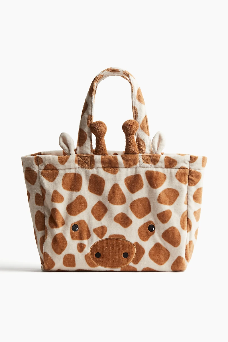 Sac de plage à motif animal