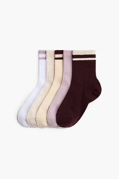 5-Pack Sports Socks with DryMove™