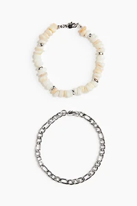 Lot de 2 bracelets