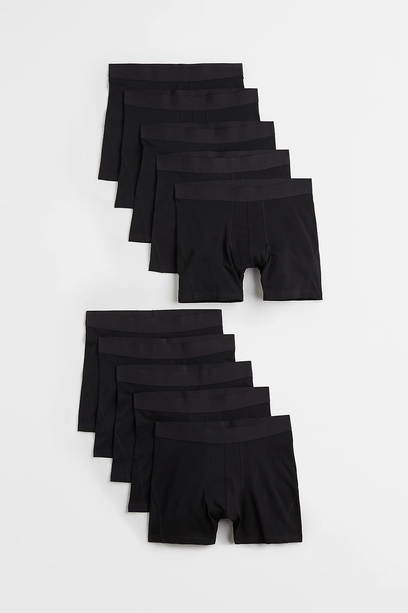 Lot de 10 caleçons boxeurs Lycra🅫 mi-longs