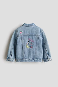 Printed Denim Jacket