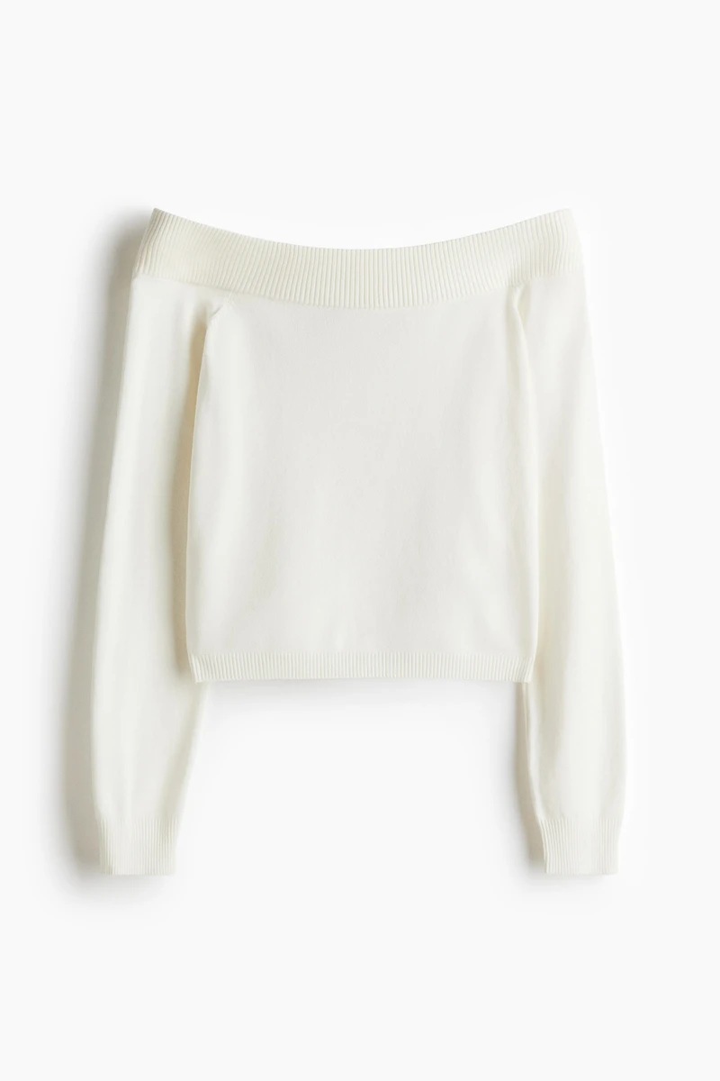 Haut à épaules dénudées