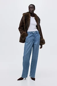 Wide High Jeans