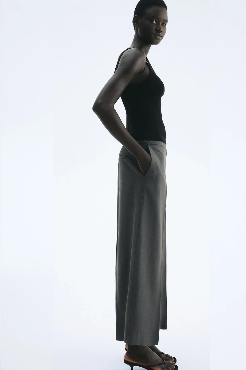 Dressy Linen-Blend Pants