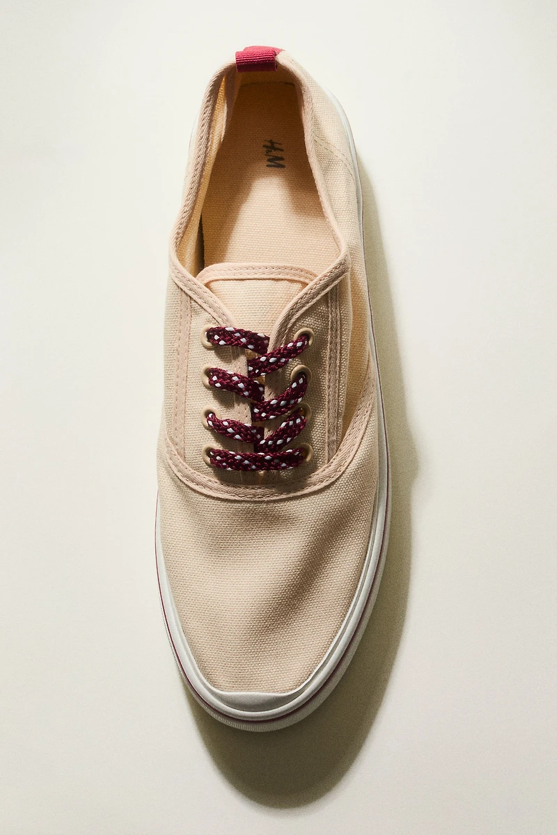 Cotton Canvas Sneakers