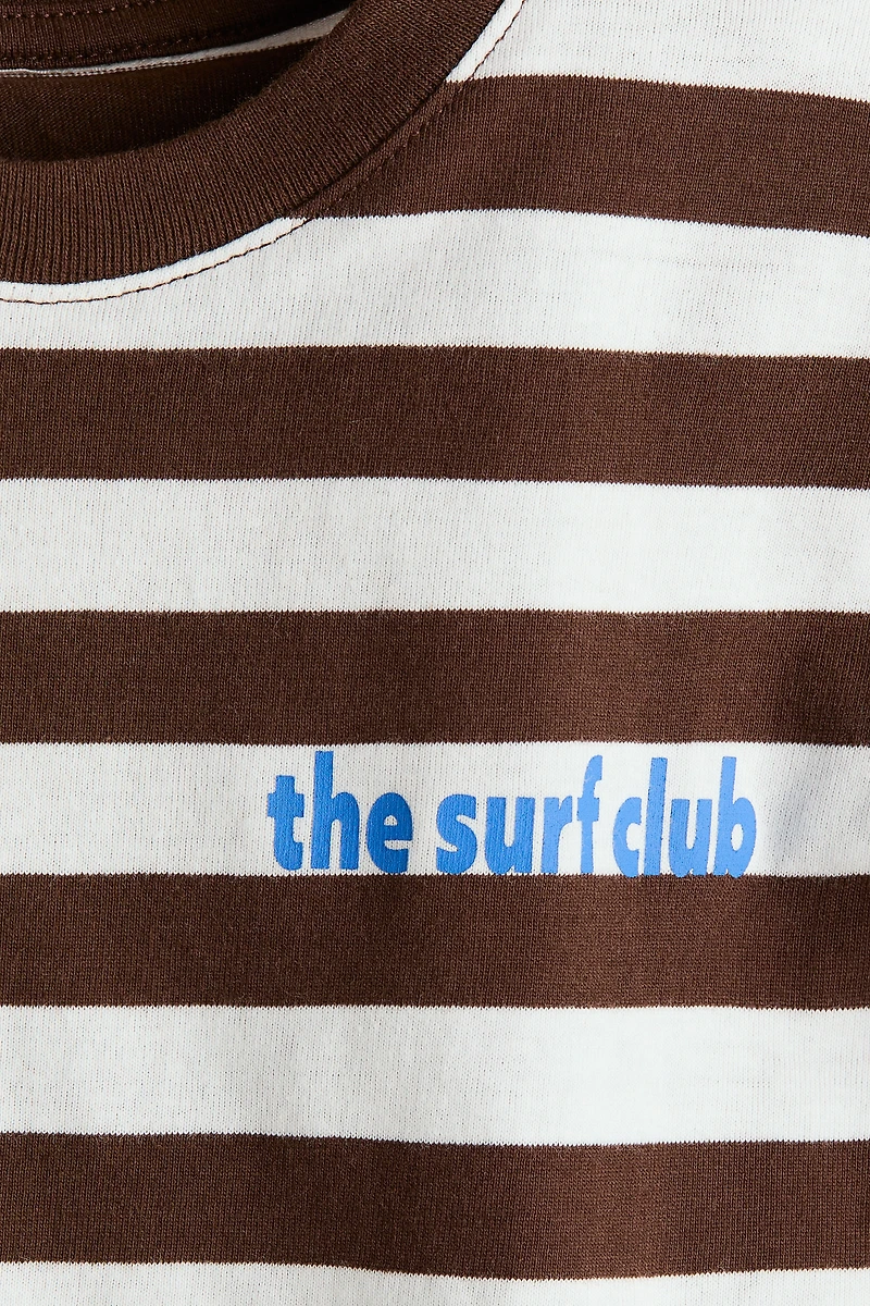 Printed Cotton T-Shirt