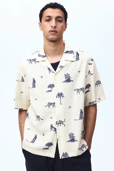 Relaxed-Fit Printed Resort Shirt