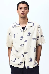 Relaxed-Fit Printed Resort Shirt