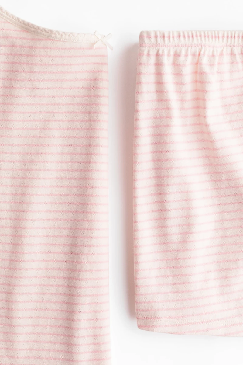 Cotton Pointelle Pajamas