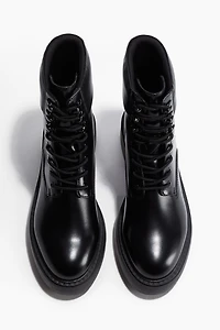 Lace-Up Boots