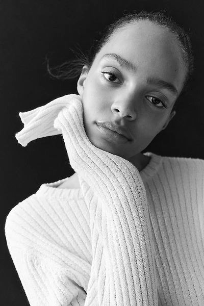 Rib-Knit Top