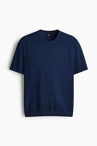 Slim-Fit Knit T-Shirt