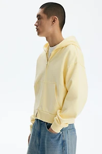 Oversized-Fit Hooded Jacket