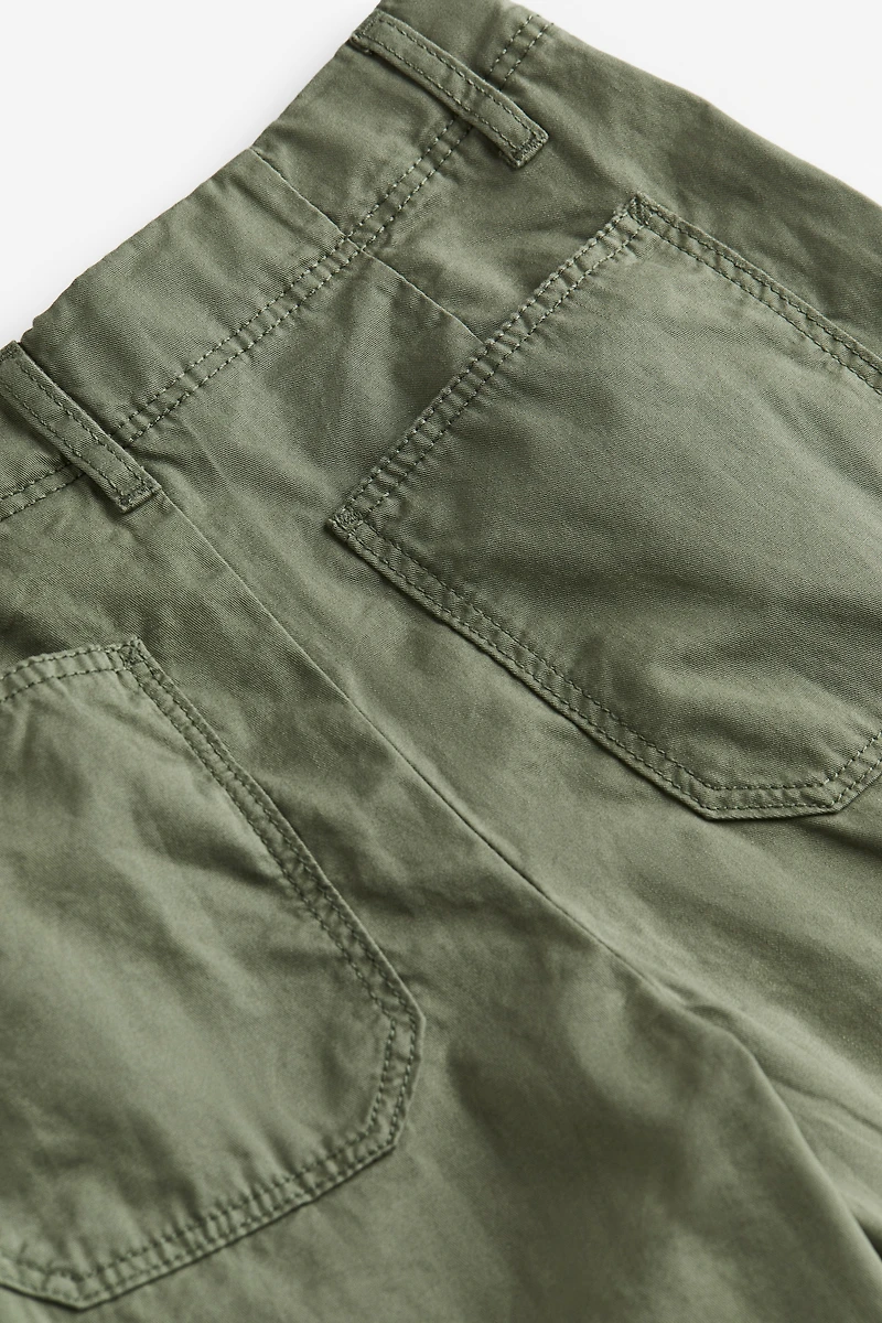 Cotton Cargo Pants
