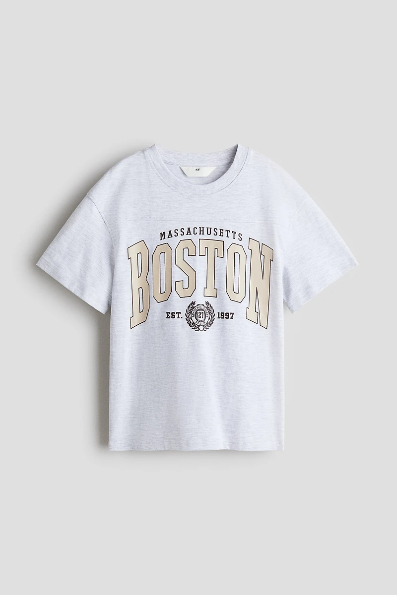 T-shirt grande taille imprimé