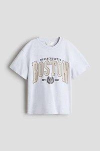 T-shirt grande taille imprimé