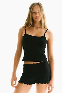 2-Piece Ribbed Jersey Set