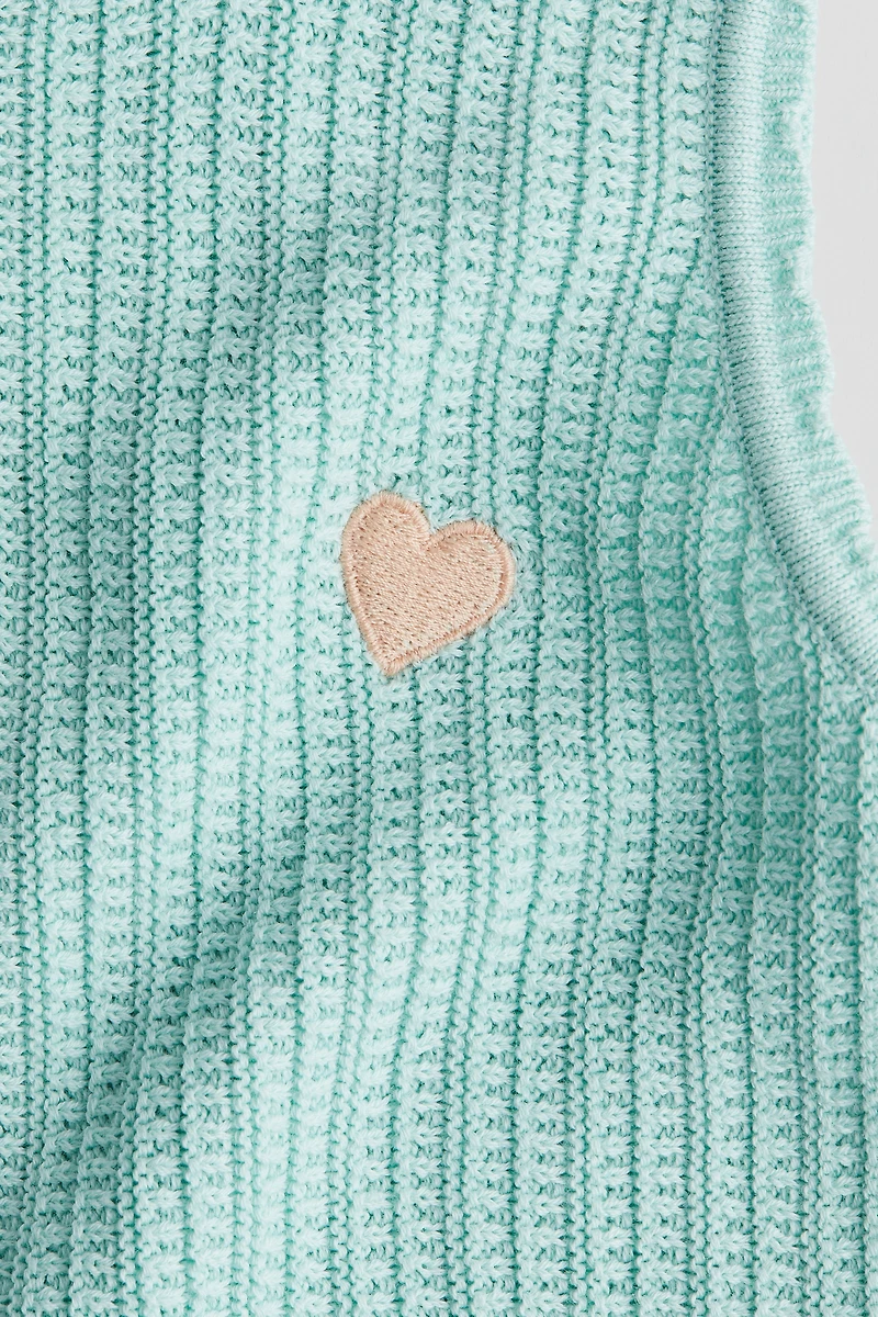 Textured Cotton Dress